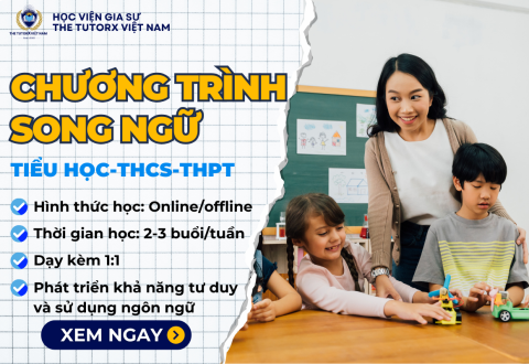 KHÓA HỌC THEO CHƯƠNG TRÌNH SONG NGỮ