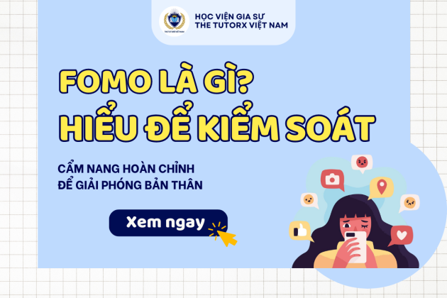 FOMO - HIỂU ĐỂ KIỂM SOÁT: CẨM NANG HOÀN CHỈNH ĐỂ GIẢI PHÓNG BẢN THÂN