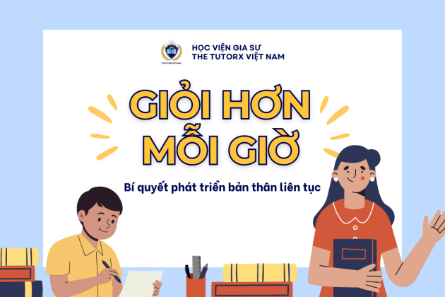 GIỎI HƠN MỖI GIỜ: BÍ QUYẾT PHÁT TRIỂN BẢN THÂN LIÊN TỤC