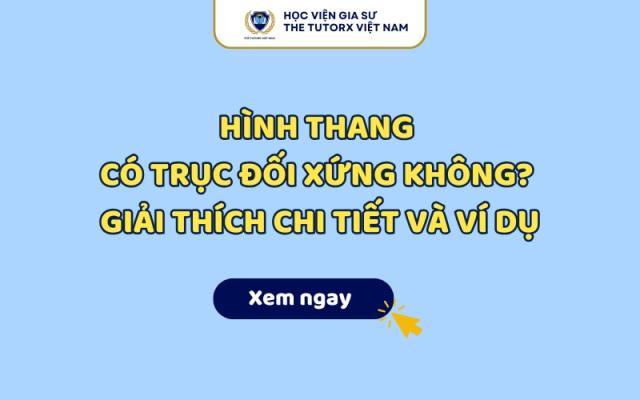 Hình Thang Có Trục Đối Xứng Không? Giải Thích Chi Tiết Và Ví Dụ