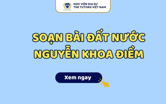 Soạn bài Đất Nước của Nguyễn Khoa Điềm