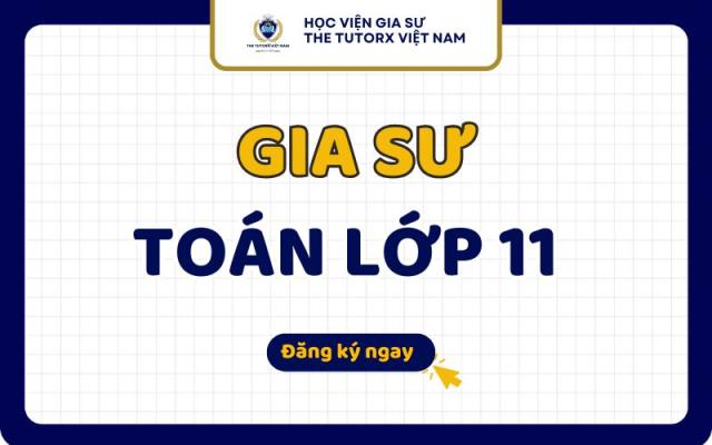 Gia Sư Toán Lớp 11 Uy Tín  Tại TPHCM 