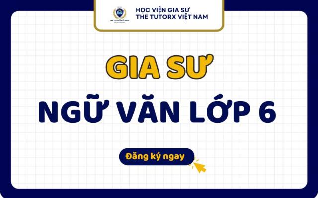 Gia Sư Văn Lớp 6 Dạy Kèm Tại Nhà Chất Lượng