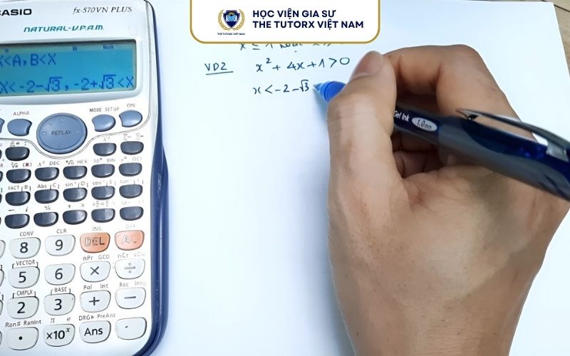Cách Bấm Bất Phương Trình Trên Máy Tính Casio 570VN