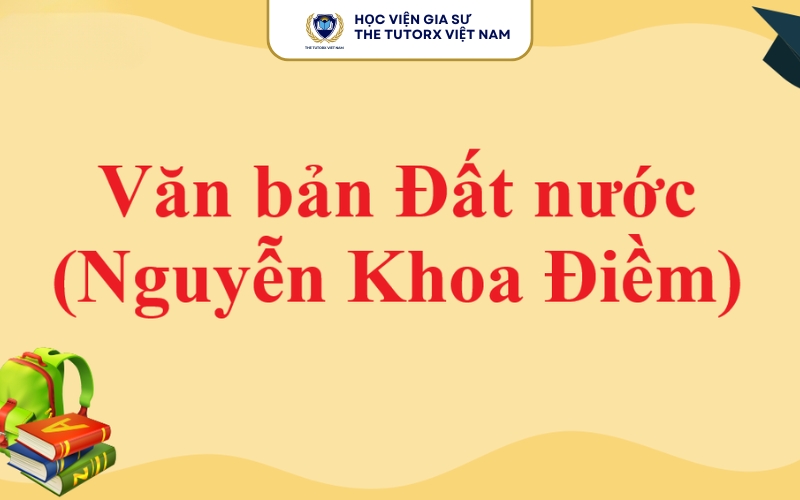 Tác phẩm Đất Nước Nguyễn Khoa Điềm