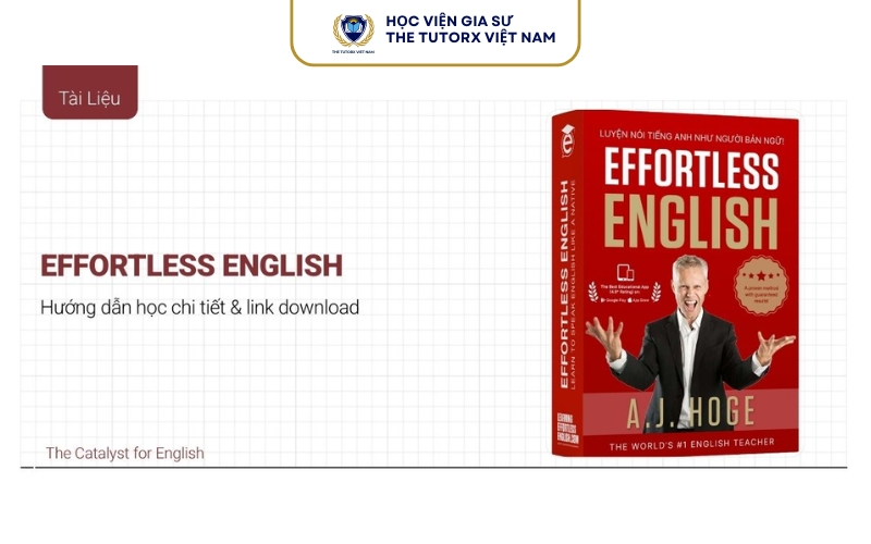 Bộ giáo trình Effortless English PDF gồm những gì?
