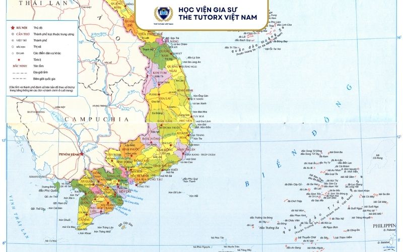 Một Số Nguyên Tắc Cơ Bản Khi Đọc Atlat Địa Lý Việt Nam