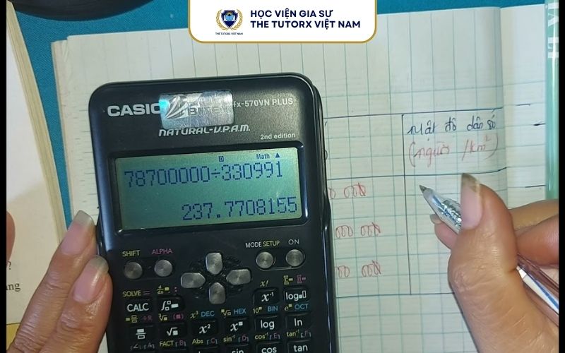 Ví Dụ Minh Họa Cách Tính Mật Độ Dân Số