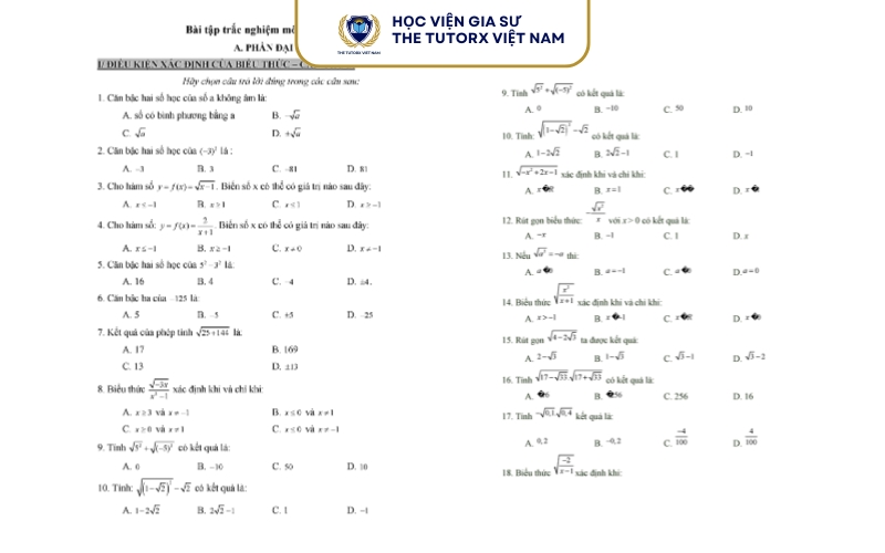 Kinh nghiệm làm bài trắc nghiệm Toán 9 đạt điểm cao
