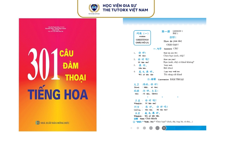 Nội Dung Giáo Trình 301 Câu Đàm Thoại Tiếng Hoa PDF
