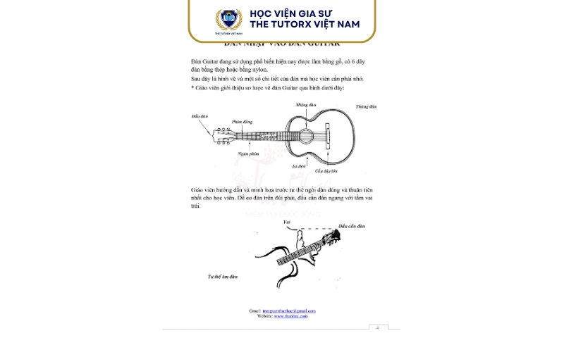 Cách Học Giáo Trình Guitar Hiệu Quả