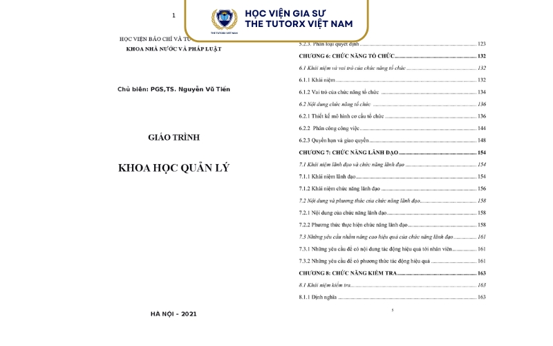 Cách Học Giáo Trình Khoa Học Quản Lý Hiệu Quả